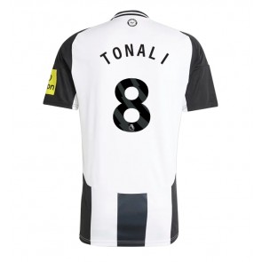 Newcastle United Sandro Tonali #8 Domácí Dres 2024-25 Krátký Rukáv